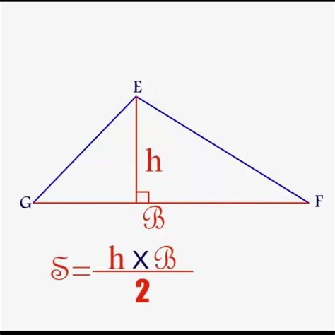 قانون مساحة المثلث بجميع انواعه