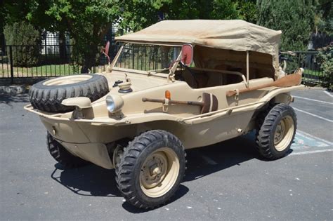 With Beetle Power, This WWII Volkswagen Can Go for a Schwimm