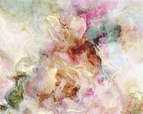 Cianelli Studios: More Information | "Floral Wings" Large Abstract Art Canvas Painting