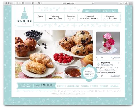 * Empire Cake : Bakery// on Behance