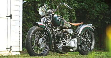 Rare Crocker Motorcycle Headlines Bonhams' Barber Museum Auction ...