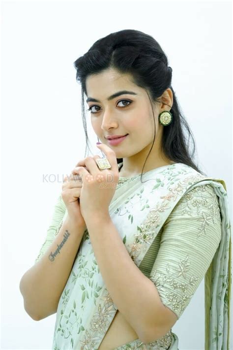 Actress Rashmika Mandanna Pretty Saree Photos 06 (45116) | Kollywood Zone