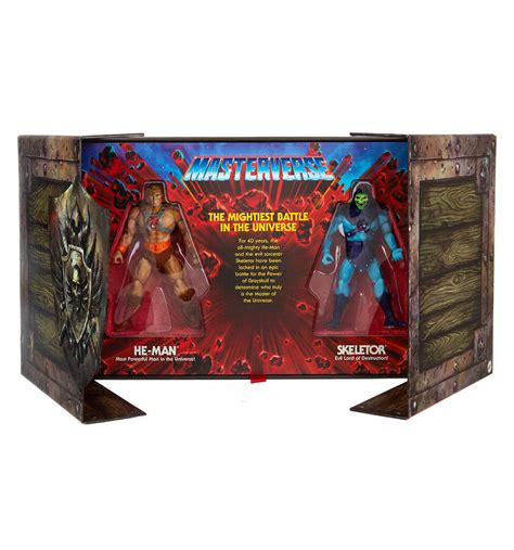 Mattel Creations Masters Of The Universe He-Man Skeletor 40th ...