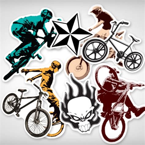 Custom Bike & BMX Stickers - Personalize Your Ride