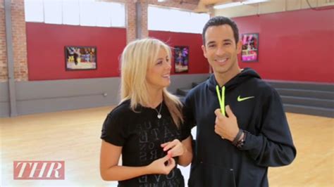 ‘Dancing with the Stars’ Rehearsal with Helio Castroneves and Chelsie ...