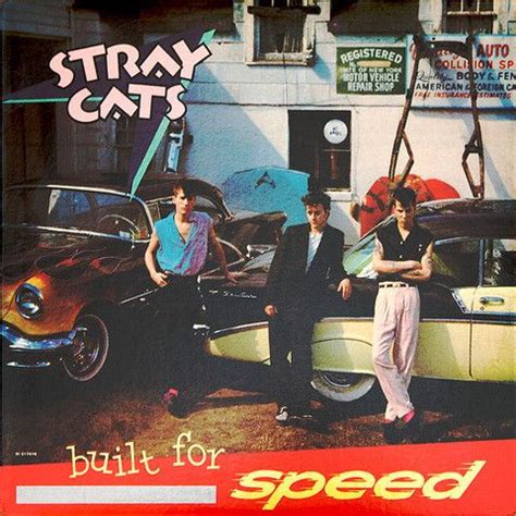 Stray Cats Built For Speed - vinyl LP | Stray cat strut, Stray cat, Cool album covers