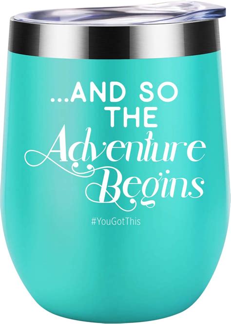 Amazon.com | And So the Adventure Begins - New Employee Welcome Gifts for Women - New Job, New ...