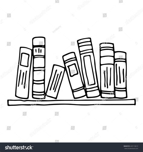 2,043 Book Shelf Doodle Images, Stock Photos & Vectors | Shutterstock