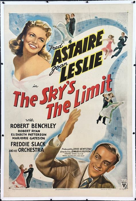 The Sky's The Limit Vintage US One Sheet (1943) - ORIGINAL RELEASE – posterpalace.com