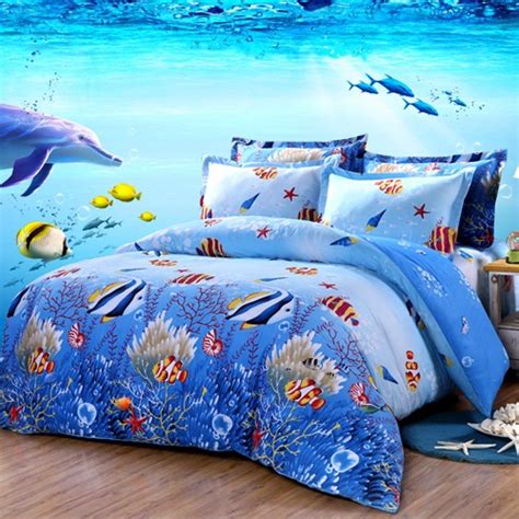 Ocean Themed #Bedding #Bedspread #Bedroom Sets Duvet Comforters, Linen Bedding, Bedding Sets ...