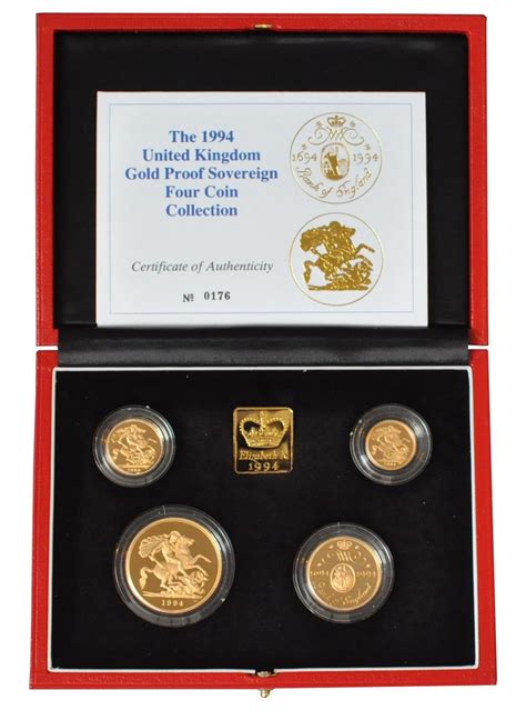 Gold Proof British Sovereign Four Coin Collection | Silver Bullion Malaysia