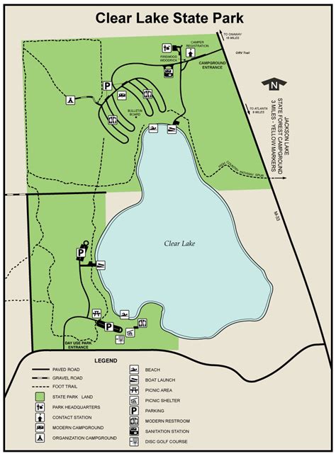 CLEAR LAKE STATE PARK – Shoreline Visitors Guide