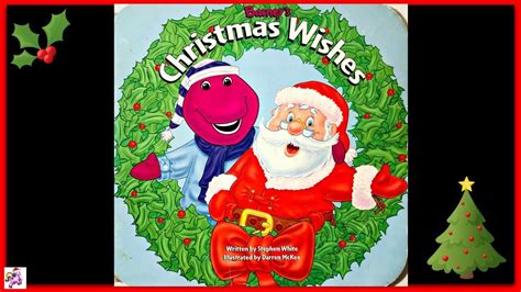 BARNEY "BARNEY'S CHRISTMAS WISHES" - Read Aloud - Storybook for kids, children - YouTube