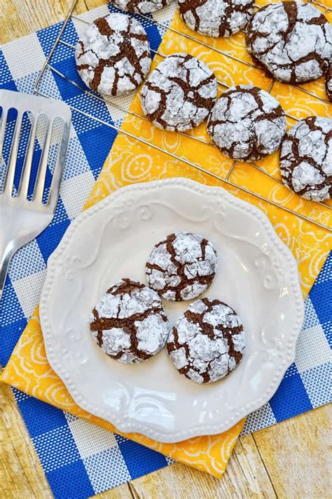 Brownie Mix Crinkle Cookies (Easy 5 Ingredient Recipe!)