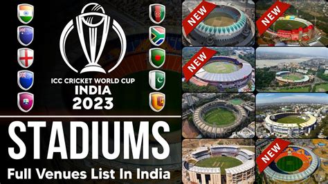 Cricket World Cup 2023 Venue Stadiums Icc Cricket World Cup | Images and Photos finder