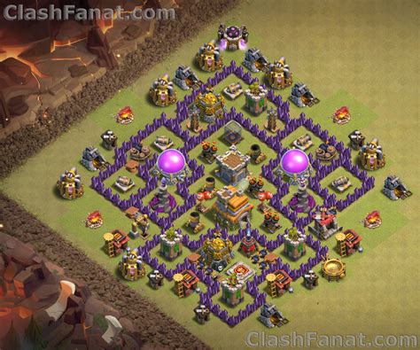 Town hall 7 base - Best TH7 layout Clash of Clans 2019