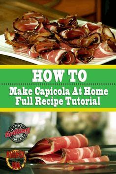 48 Capicola ideas | cured meats, meat lovers recipes, meat