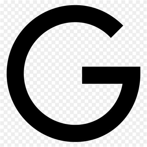 Black google logo design on transparent background PNG - Similar PNG