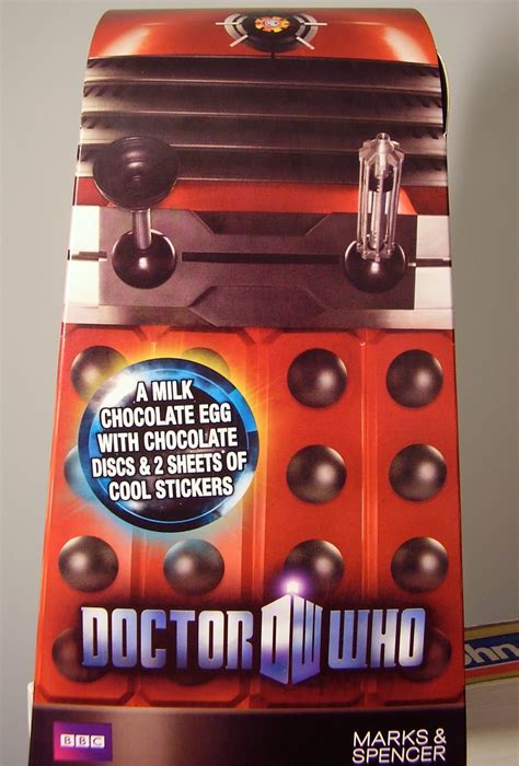 Blogtor Who: Easter 2011 - M&S Dalek "Easter" Eggs