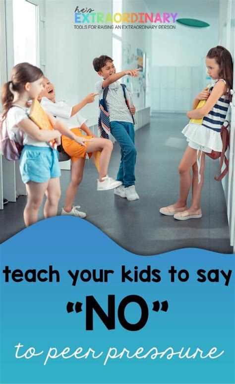 Teaching Kids to say "No" to Peer Pressure - Social-Emotional Learning