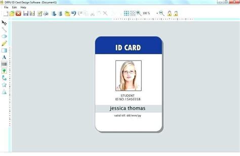 89 Adding Vertical Id Card Template Word Free Formating for Vertical Id Card Template Word Free ...