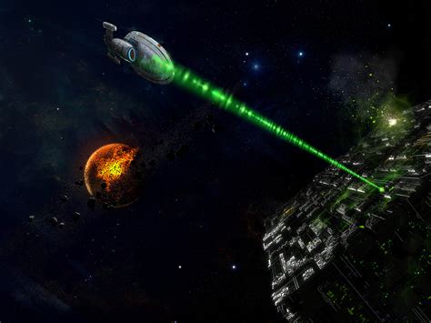 Battle Borg Star Trek Destruction Federation Sci Fi Star Trek Wallpaper - Resolution:1590x1193 ...