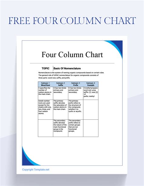 Free Clustered Column Chart Template - Google Sheets, Excel | Template.net