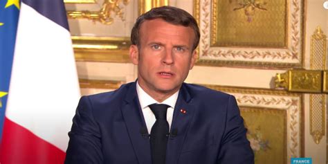 What was said by Emmanuel Macron, in his televised speech - Archyde