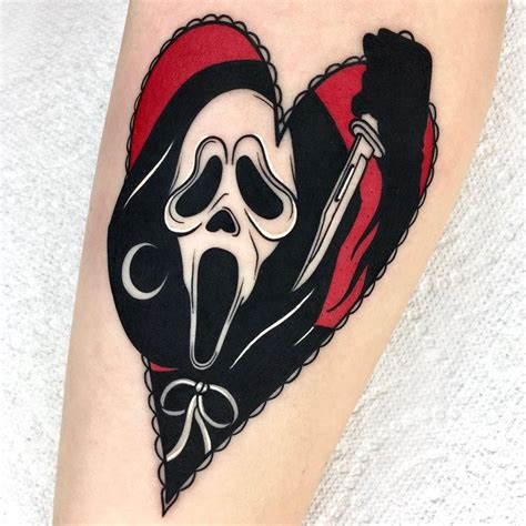 Top more than 65 traditional ghostface tattoo best - in.cdgdbentre