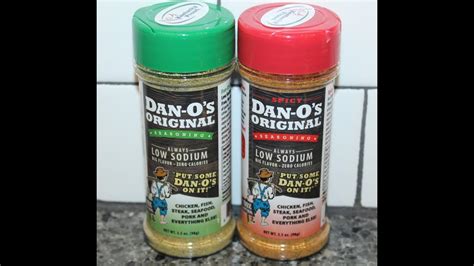 Dan-O's Seasoning: Original & Spicy Review - YouTube