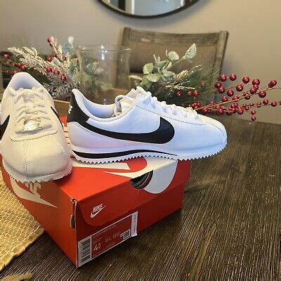 Nike Cortez Basic White Black 2018 | eBay