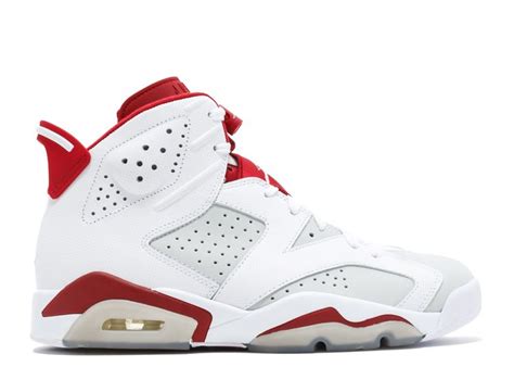 Air Jordan 6 Retro 'Alternate' - Air Jordan - 384664 113 - white/pure platinum-gym red | Flight Club