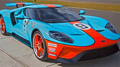 Ford GT Gulf Livery Graphics · SCS Wraps