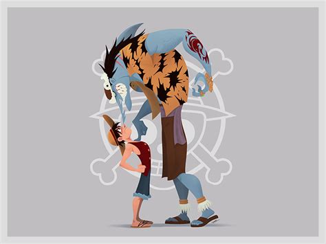 LUFFY VS ARLONG by Olivier Silven on Dribbble