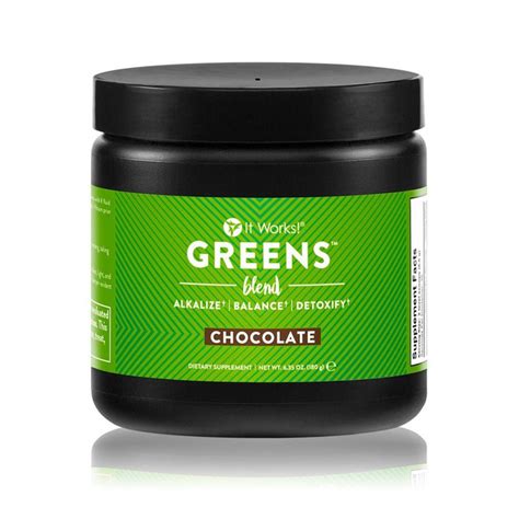 It Works! Greens™ Blend Chocolate Reviews 2019