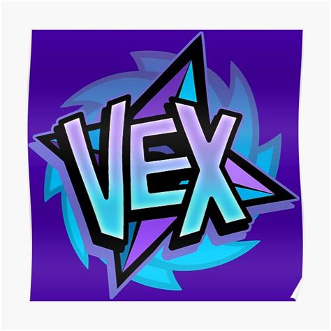 "Vex Logo Clean" Poster for Sale by EPX-Design | Redbubble