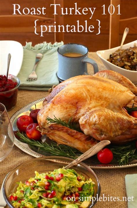 How to roast a turkey {simply}