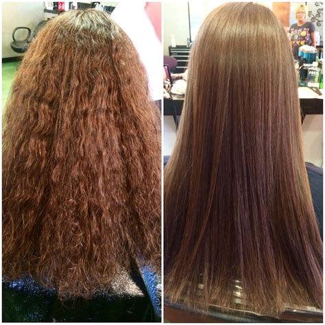 before & after /keratin complex smoothing | Long hair styles, Keratin ...