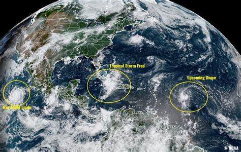 Tropical Storm Fred, the 6th Atlantic Hurricane Season system heads for ...