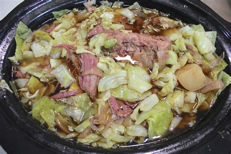 Slow Cooker Corned Beef and Cabbage Recipe - Mr. B Cooks