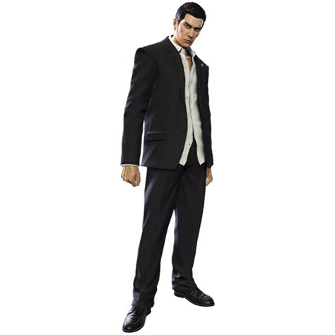 Kazuma Kiryu (Yakuza Zero - Starting Outfit) | Kiryu, Spy outfit, Wrestling outfits