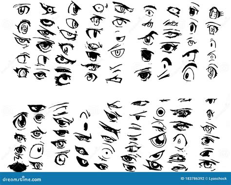 The Best 12 How To Draw Anime Eyes Male Happy - airquotezone