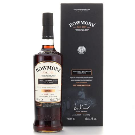 Bowmore 1997 Distillery Manager's Selection / Distillery Exclusive | Whisky Auctioneer