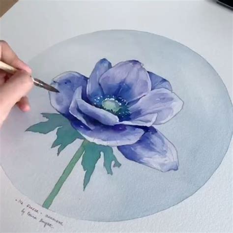 Instagram video by Polina Bright • Jun 13, 2019 at 5:01 AM | Flower drawing, Art painting ...