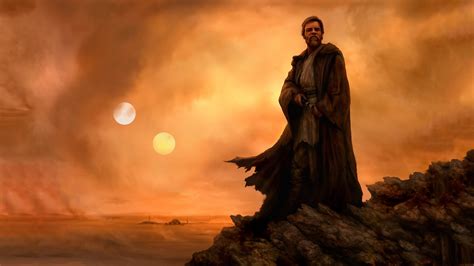 Luke Skywalker from Star Wars illustration, Star Wars, Jedi, Obi-Wan Kenobi, Tatooine HD ...