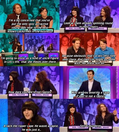 Noel Fielding and Russell Brand, The Goth Detectives, Big Fat Quiz of ...