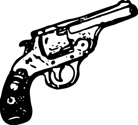Free vector graphic: Gun, Revolver, Pistol, Weapon - Free Image on Pixabay - 807807