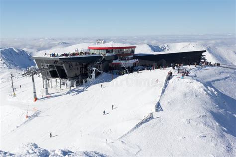 Rotunda, Modern Restaurant on Chopok Peak at 2004 M, Tatra Low ...