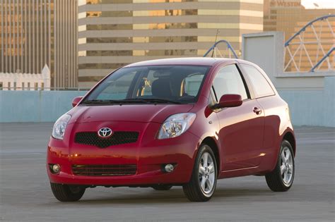 2007 Toyota Yaris 4 Door Sedan and 2 Door Liftback - In The Garage with ...