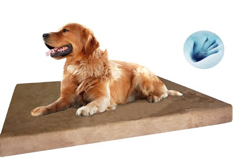 Extra Large Orthopedic Waterproof Memory Foam Dog Bed for Medium to ...